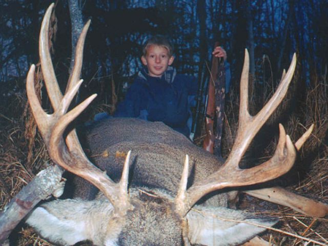 My grandson, Rylan Shilka, with his first, Alberta mule deer buck. This young 6 x 7 x 22 inch trophy mule deer was taken with a single shot at 80 yards/meters with a 243 Winchester. What a well balanced set of antler for a first buck. Perhaps my grandson will be a 3rd. generation outfitter.